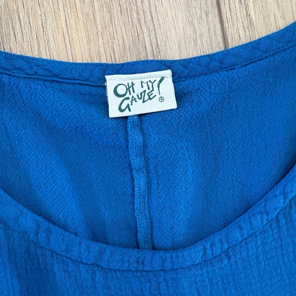 Blue Women's Top - Picture 2 of 2